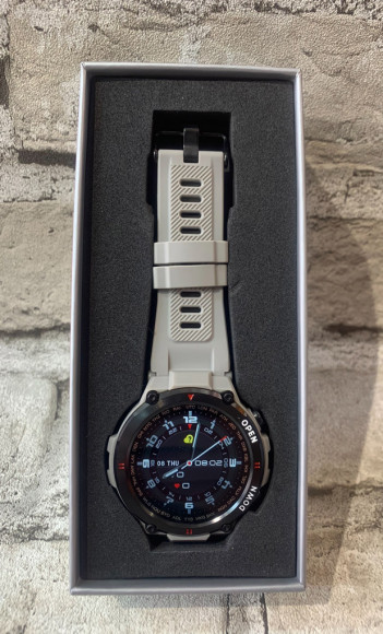 Smart Watch Modfit Ranger MODFIT (0205) 3680w Стійкі,Противоударні. АРМІЙСЬКІ Смарт годинники MODFIT на Каучуковому ремінці. Водозахисні.