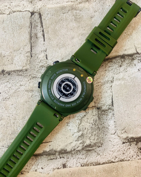 Смарт Часы MODFIT Ranger MODFIT (0206) 3680w Стійкі,Протиударні.АРМІЙСЬКІ Смарт годинники MODFIT на Каучуковому ремінці.Водозахисні.