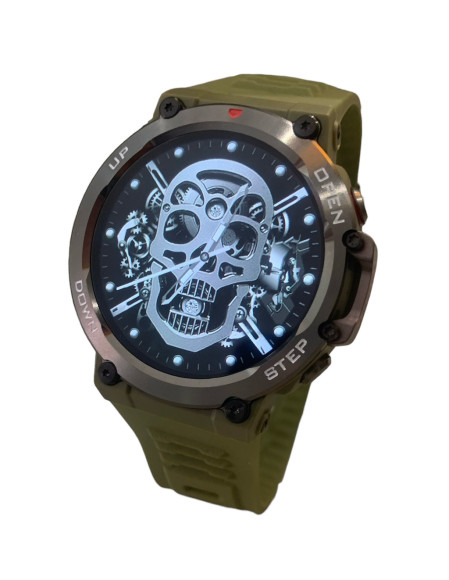Smart Watch MODFIT Titan (0229) 4280w Стійкі,Протиударні. АРМІЙСЬКІ Смарт годинники на Каучуковому ремінці. Водозахисні. Smart Watch MODFIT Titan (0229) 4280w Стійкі,Протиударні. АРМІЙСЬКІ Смарт годинники на Каучуковому ремінці. Водозахисні.