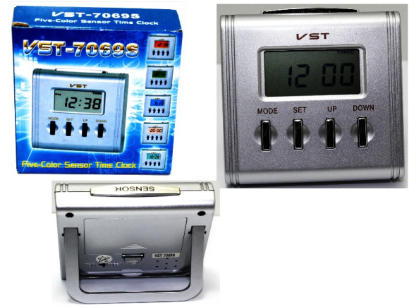 COLOR SENSOR TIME CLOCK COLOR SENSOR TIME CLOCK