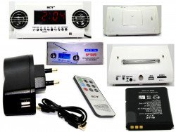 MP3 ALARM AND RADIO CLOCK