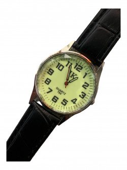 WatchRem(24-300w).Наручний годинник унісекс на ремінці.Люмінісцентна стрілка. 