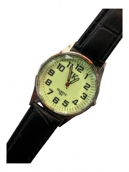 WatchRem(24-300w).Наручний годинник унісекс на ремінці.Люмінісцентна стрілка. 