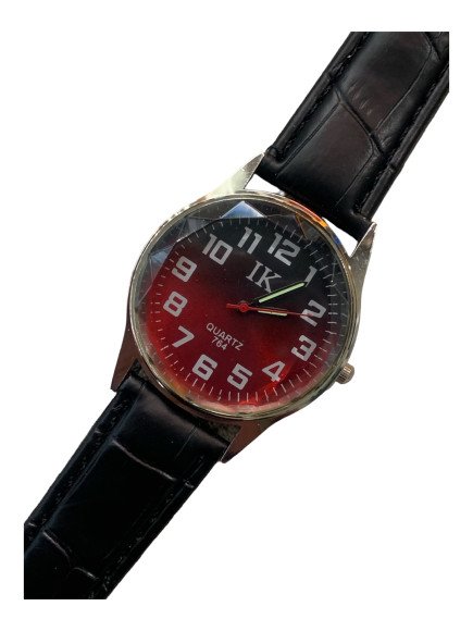WatchRem(26-300w).Наручний годинник унісекс на ремінці.Люмінісцентна стрілка.  