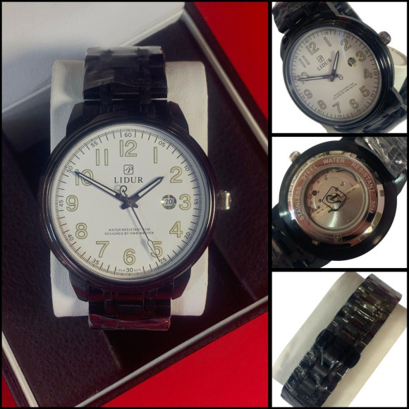 LIDUR (16500w) Чоловічий механічний годинник від бренду PARKER 3388-44.