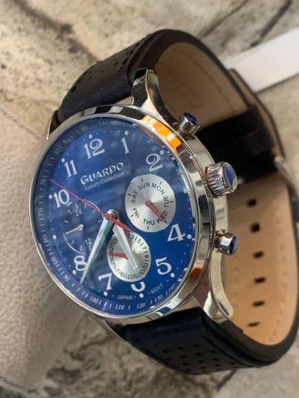 GUARDO (9-4080w) Чоловічий наручний годинник