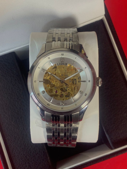 LIDUR (16500w) Чоловічий механічний годинник від бренду PARKER 3388-50.
